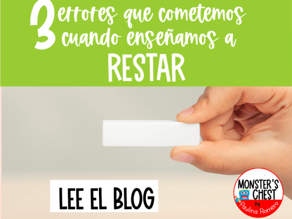 ¡No cometas estos 3 errores cuando enseñes a&nbsp;restar!