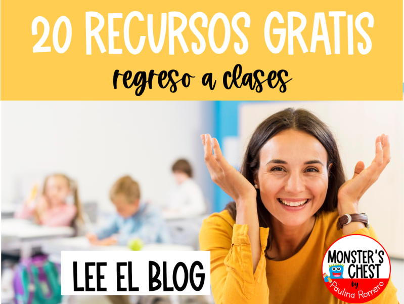 20 Recursos gratis para tu salón de&nbsp;clases