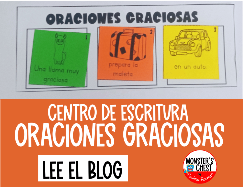 Silly Sentences in Spanish. Centro de escritura de Oraciones&nbsp;graciosas