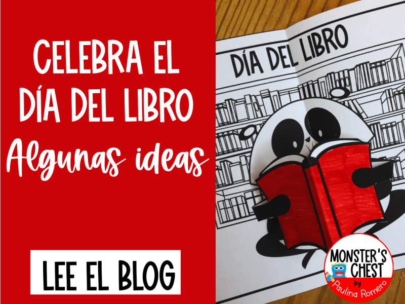 Celebra el día del libro con estas 5 actividades y&nbsp;manualidad.