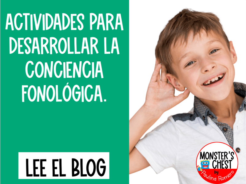 Juegos para desarrollar la conciencia&nbsp;fonológica.