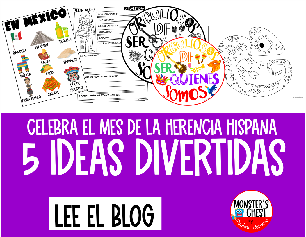 5 ideas para celebrar el Mes de la Herencia Hispana en clase. – Monster ...