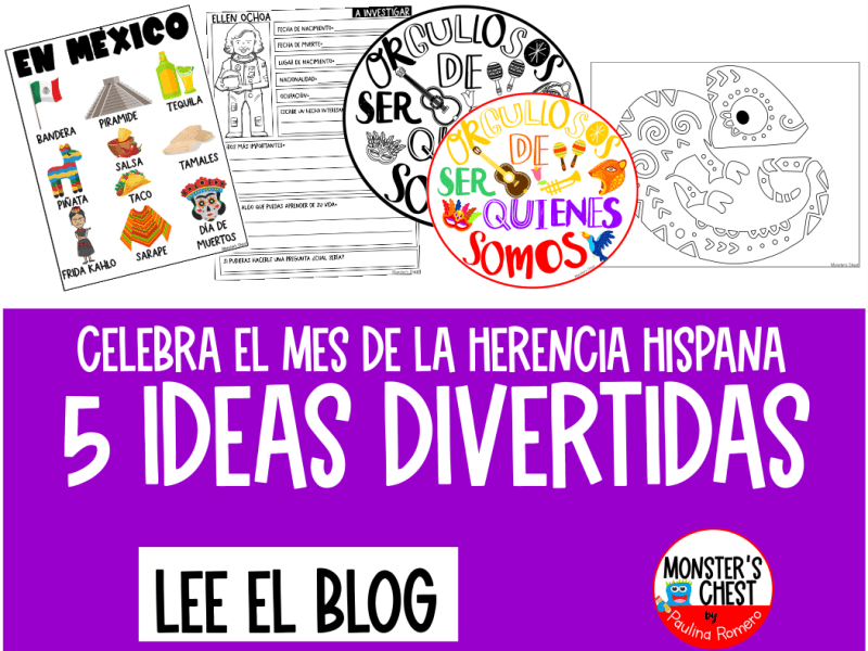 5 ideas para celebrar el Mes de la Herencia Hispana en&nbsp;clase.