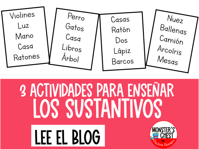 3 juegos para enseñar los sustantivos ¡Haz divertida la gramática en&nbsp;clase!