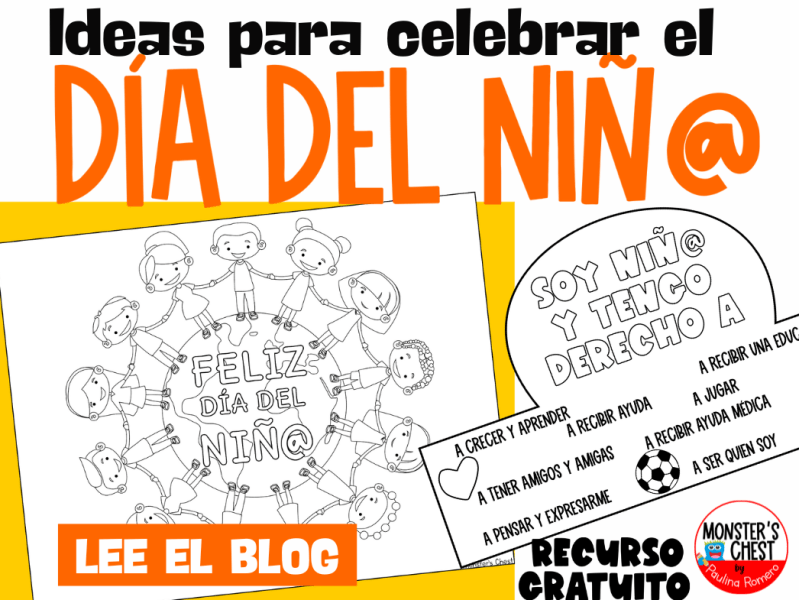 Ideas divertidas para celebrar el día del niño [Recurso&nbsp;gratuito]