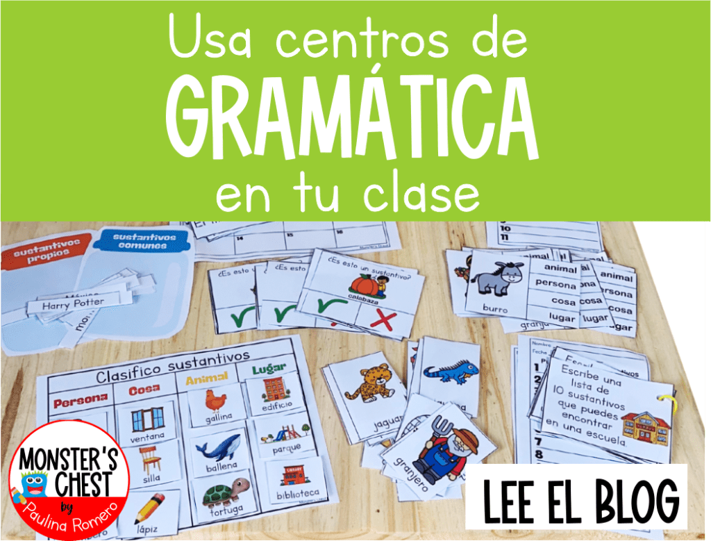 Centros de gramática en el aula: cómo usarlos para reforzar el&nbsp;aprendizaje