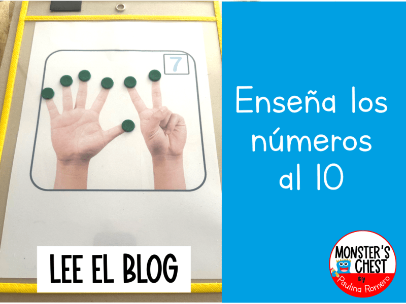 Actividades prácticas para trabajar los números del 1 al 10 usando las&nbsp;manos