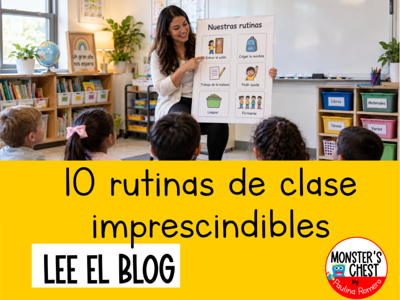 10 rutinas que enseñar durante la primera semana de&nbsp;clase